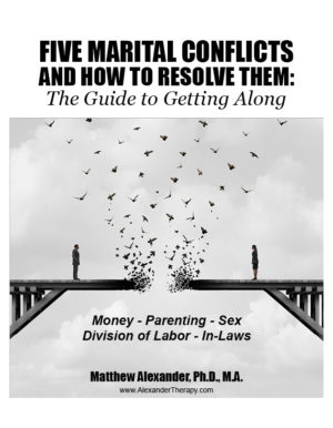 Five Marital Conflicts and How To Resolve Them (Money, Parenting, Sex, Division of Labor, In-Laws): The Guide to Getting Along